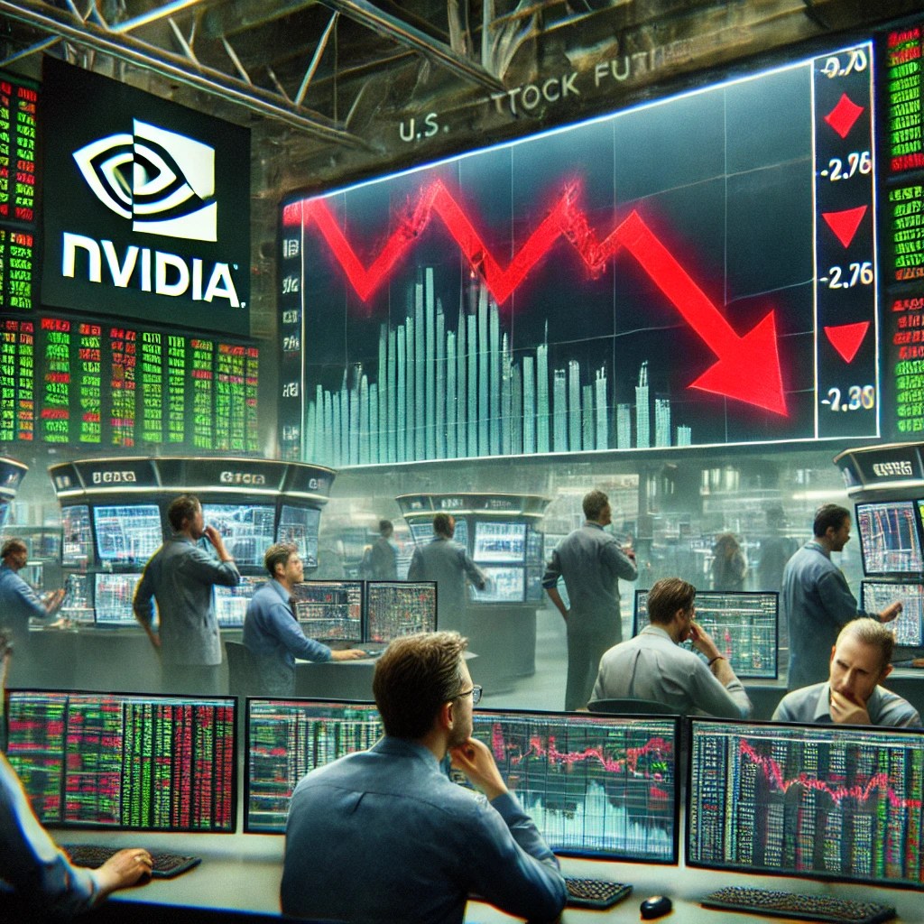 U.S. Stock Futures Decline Amid Concerns Over Nvidia’s Guidance and Economic&nbsp;Data